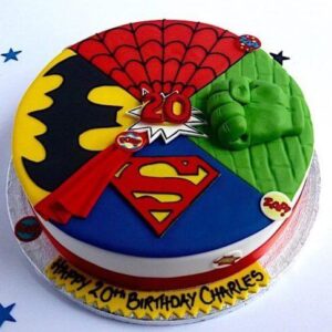Superhero Cakes