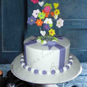 Flower Boquet Birthday Cakes for Kids