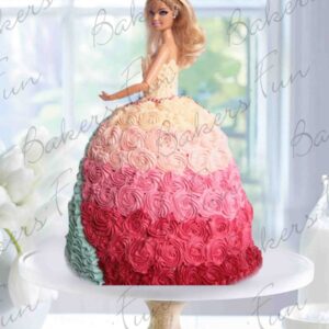 Barbie Inspired Cake