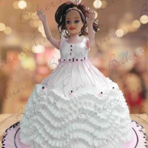 Wedding Barbie Cake