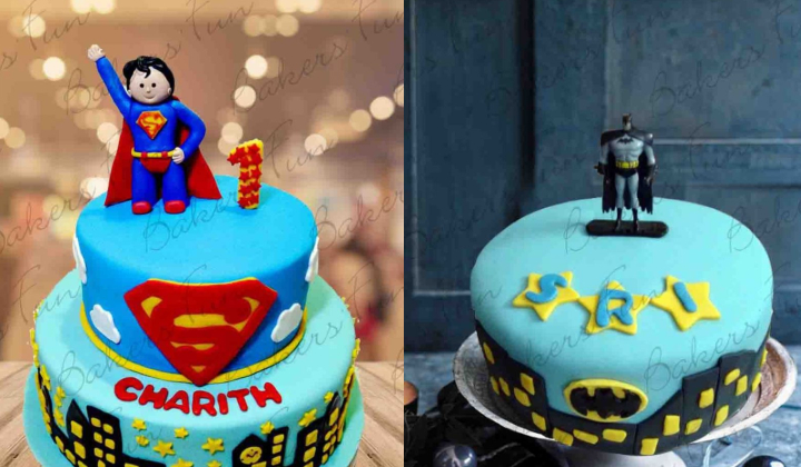 Super Hero Cakes