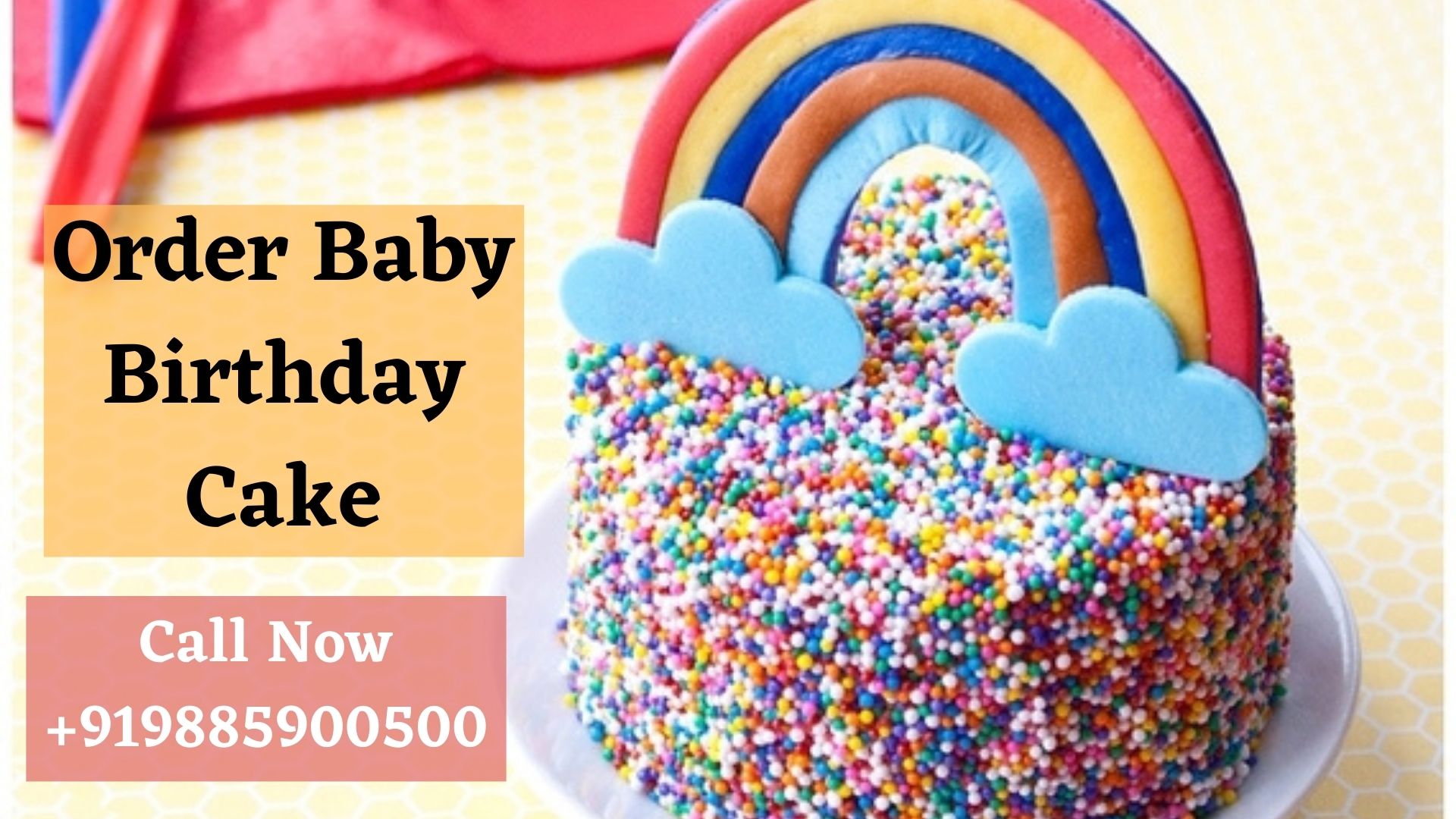 Online Baby Birthday Cake