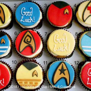 Star Trek Cupcakes
