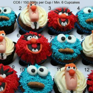 Muppet Theme Cupcakes