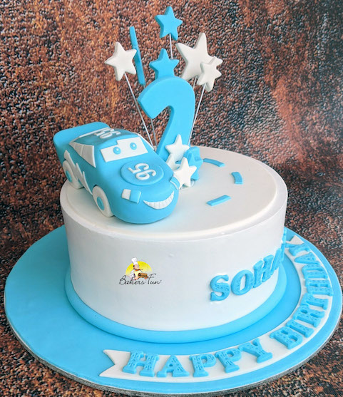 Car Theme Cake | Birthday Cake for Kids-sgquangbinhtourist.com.vn