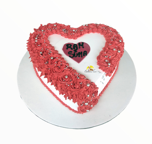 How to make a Buttercream Heart Cake - Creme de Lacombe-sgquangbinhtourist.com.vn