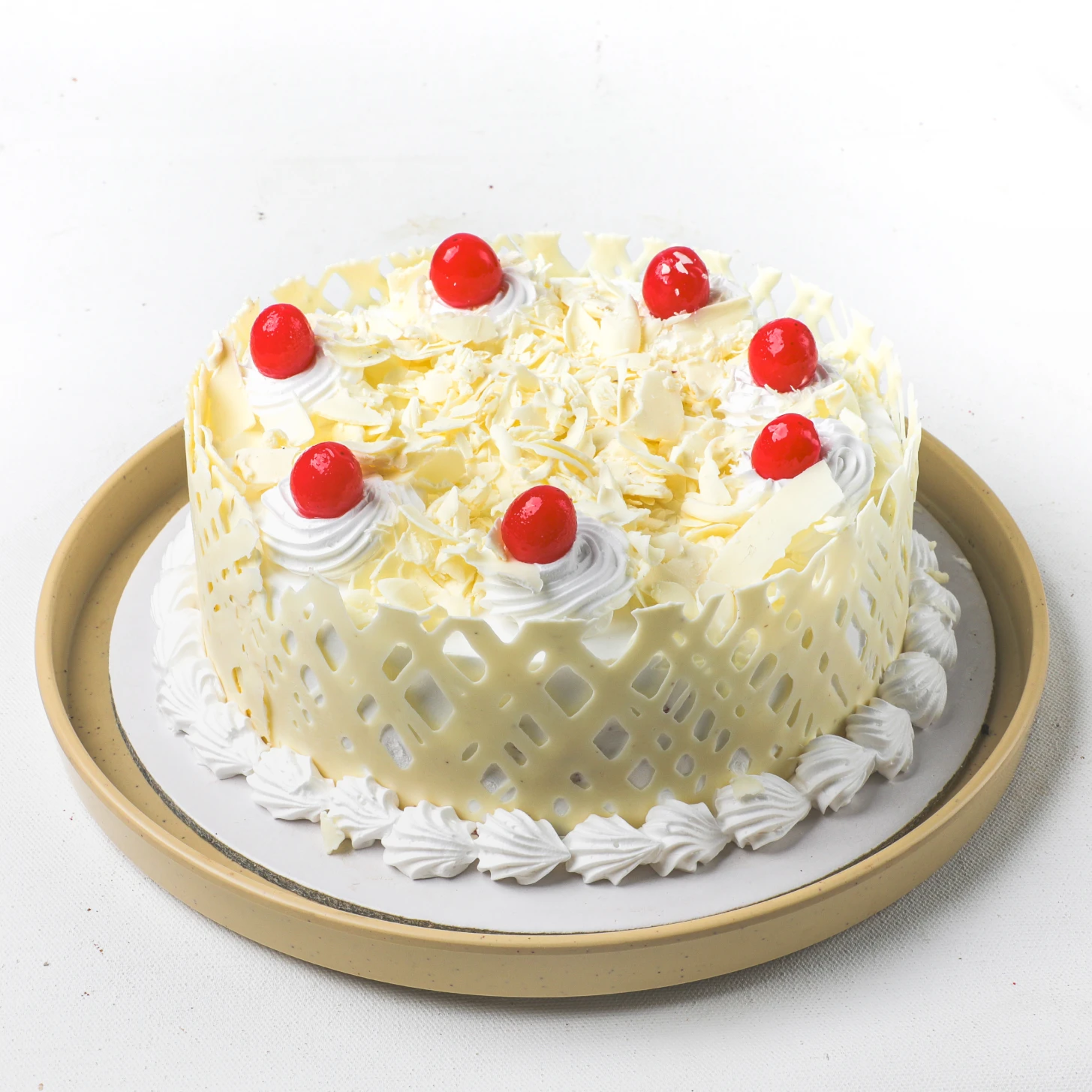 White Forest Cake